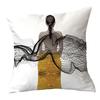 Design Beautiful Characters Series Pillowcase Pillow Car Cushion Sofa Pillow Nordic