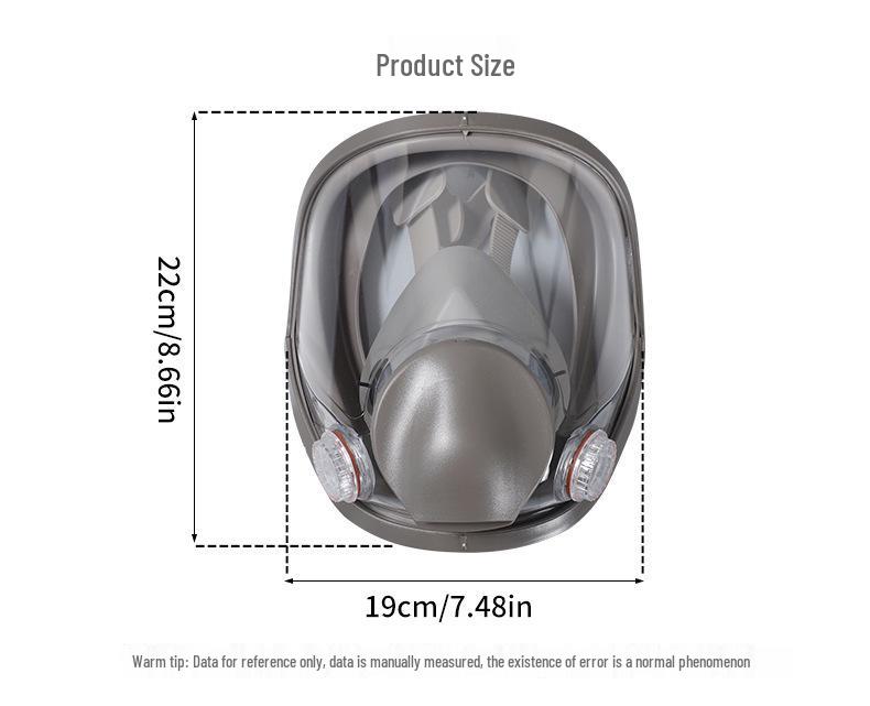 6200 Защитная маска-респиратор для распыления краски, пестицидов, химикатов, газов и формальдегида