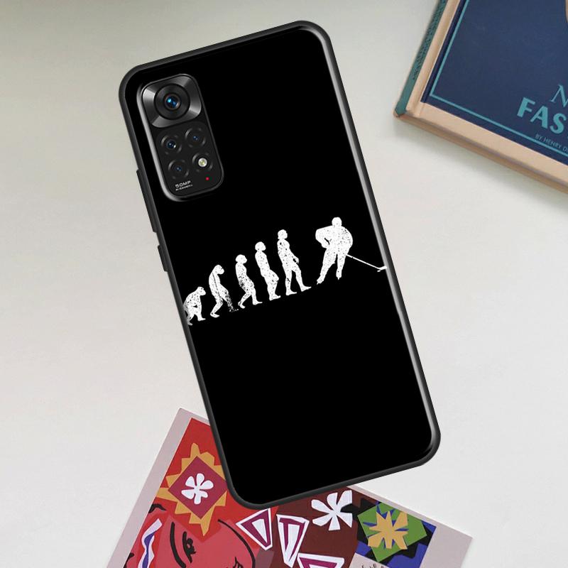Чехол для игрока в хоккей на льду для Xiaomi Redmi Note 14 Pro 13 12 11 10 15 Pro Plus Redmi 15C 13C 12C 10C 14C 15 Обложка