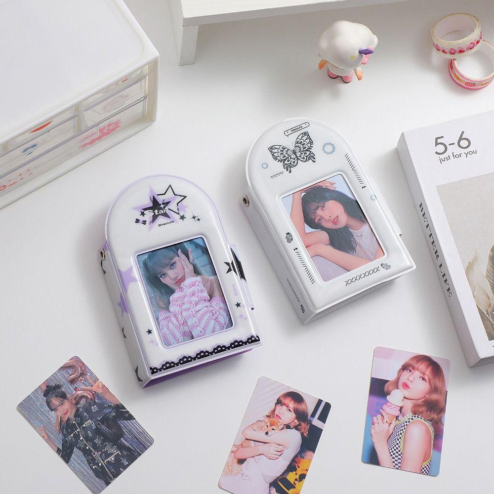 3 Inch Kawaii Fans Polaroid Album Student Photos Album Idol Cards Book Photocard Holder Cards Collect Book Anime Cards Book