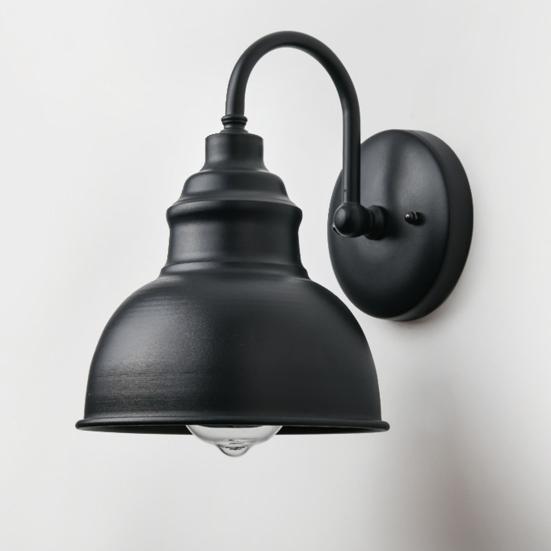 Уличный садовый светильник IP65 Водонепроницаемый ретро-стиль Мягкое освещение Нержавеющий цоколь E27 Освещение Ультра-яркий винтажный настенный светильник для двора Лестничный светильник