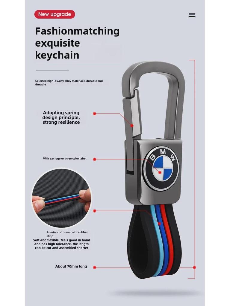 Набор сумок для ключей BMW: Металлический корпус с пряжкой для серий 3, X5, 525, 320li, 7.