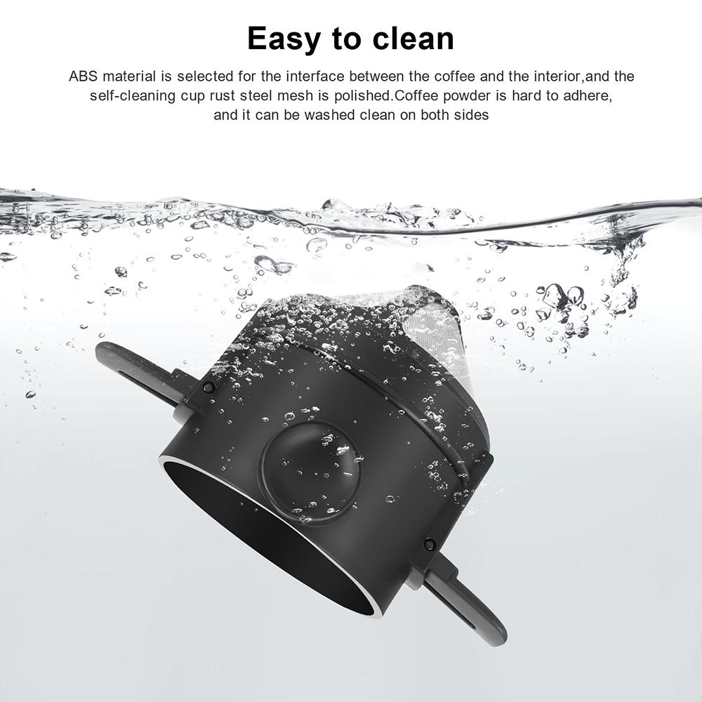 Coffee Accessories Coffee Maker Drip Coffee Tea Holder Reusable Paperless Pour Over Coffee Dripper Coffee Filter Stainless Steel