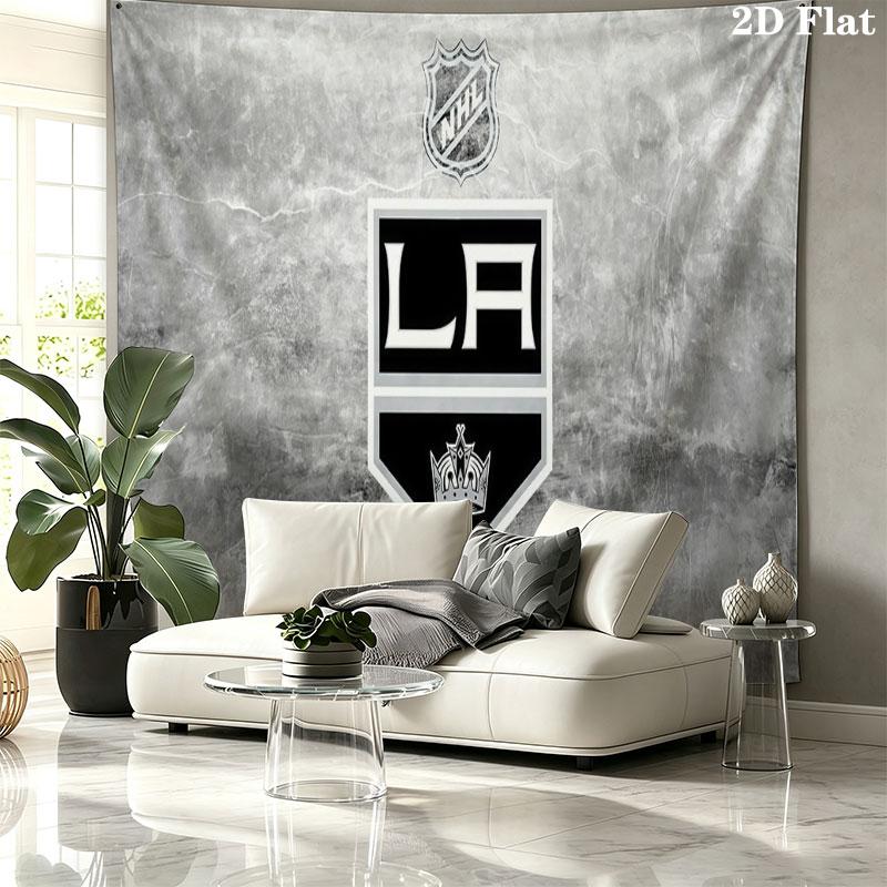 Настенный гобелен LA Kings, эстетичное тканевое одеяло с принтом, подходит для спальни, гостиной и домашнего декора.