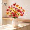 Crafting Supplies for Adults Beaded Wildflower Bouquet Kit, DIY Flower Craft Handcrafted Gift Ideas Make Flowers, Bead Art Project Teens Family Night