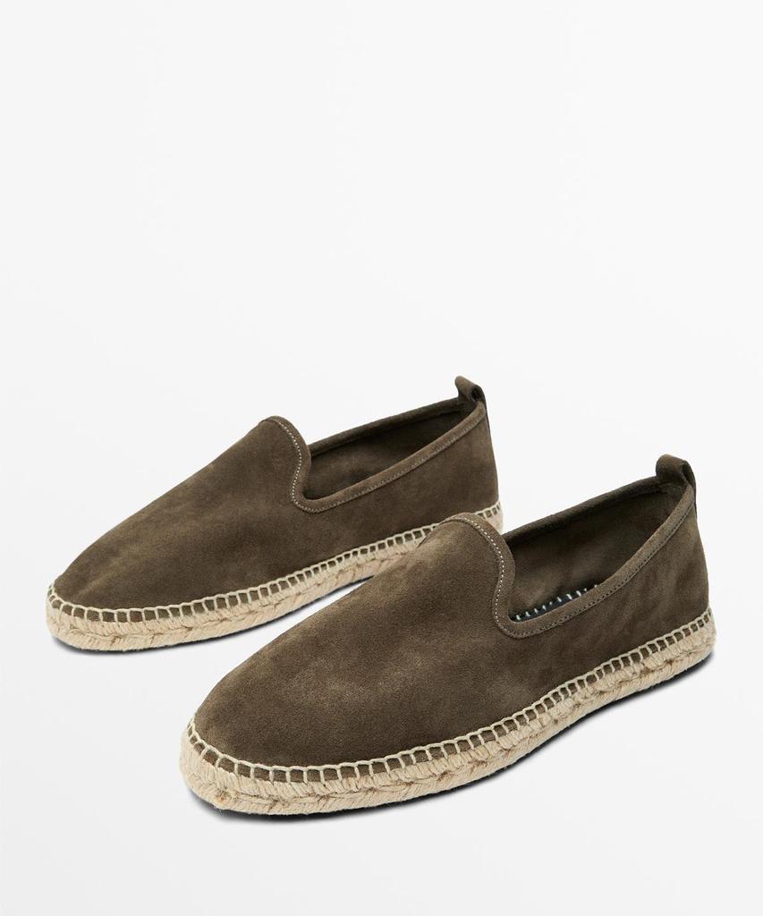 Massimo Dutti Leather Espadrilles