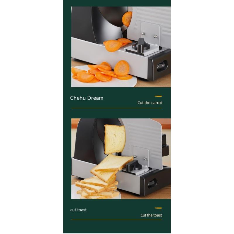 Машина для нарезки мяса Автоматическая бытовая машина для нарезки ломтиков Машина для нарезки хлеба из баранины