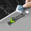Replace Silicone Pads Sealant Finishing Tool Kit 5 in 1 Caulk Remover  Floor