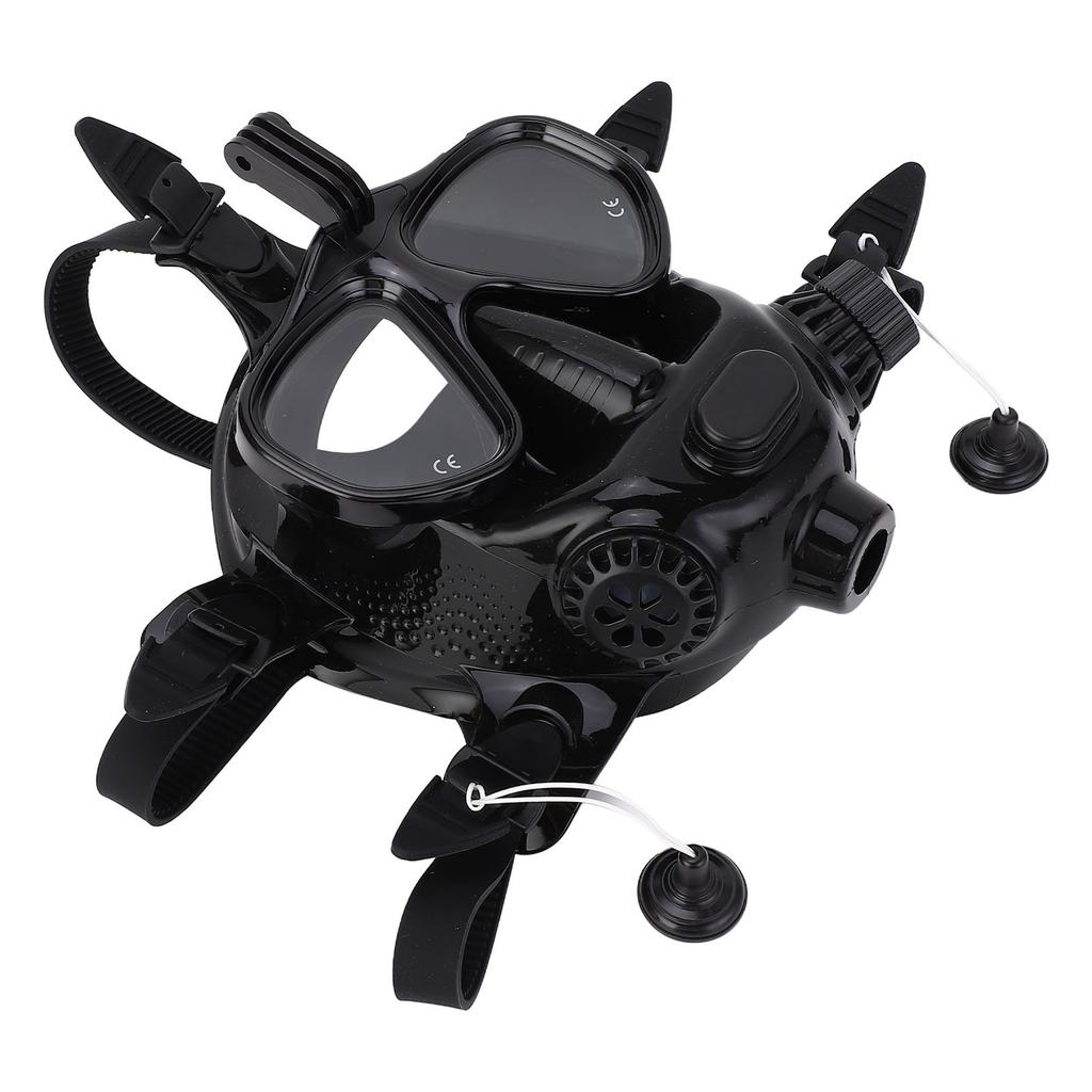 Очки для дайвинга с полным лицом, антизапотевающие, герметичные, панорамный обзор на 180 градусов, силиконовые очки для подводного плавания с