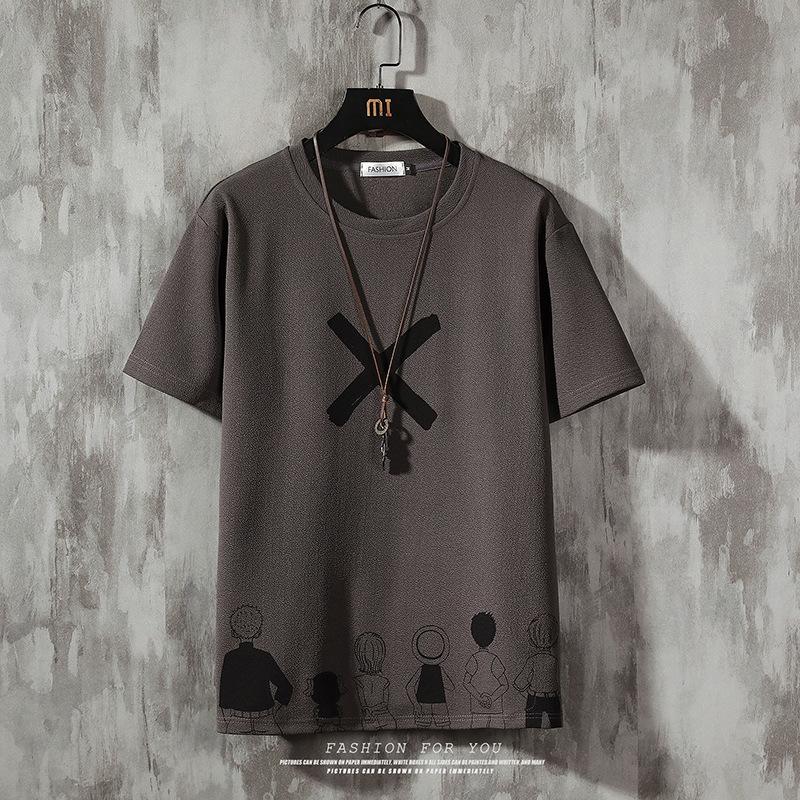 Шикарные тонкие быстросохнущие футболки, мужская стираная футболка на улице, повседневная одежда