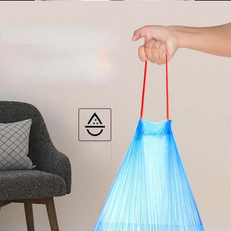 75pcs Household Disposable Trash Pouch Kitchen Storage Garbage Bags Cleaning Waste Bag Plastic Bag