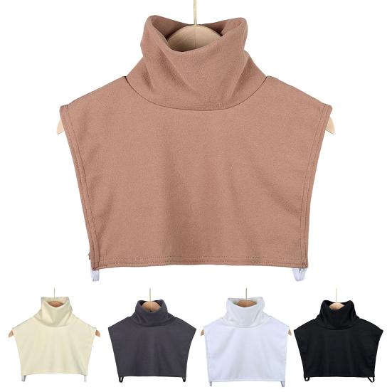 Yousheng Fake Collar Pull-Over False Collar High-Neck Design Double-Sided Velvet Cold-Proof Neck Protector Autumn Winter Decoration