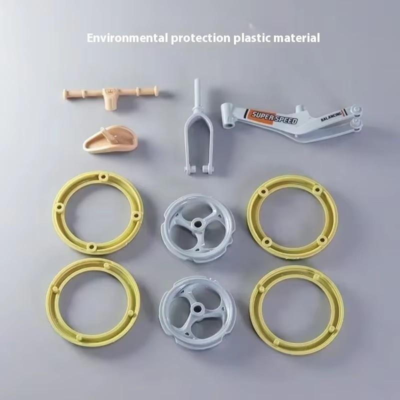 Мини-велосипед Монтессори DIY Разборные Игрушки Сенсорные Образовательные Модели Беговелов Для Детей Подарки на День Рождения и Праздники