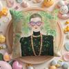 Fashion Illustration Pillow Case Soft Plush Fabric DoubleSided Printed Cushion Cover Warm Winter Sofa Pillow Case