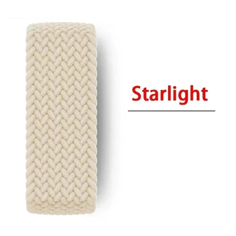 Braided Solo Strap For Apple Watch Band 45mm 49mm 44mm 42mm 41mm 40mm Nylon Correa Bracelet iWatch Series 9 7 SE 6 8 5 Ultra 4 3