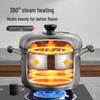 SUPOR 24cm 304 Stainless Steel Multi-Purpose Steamer Pot