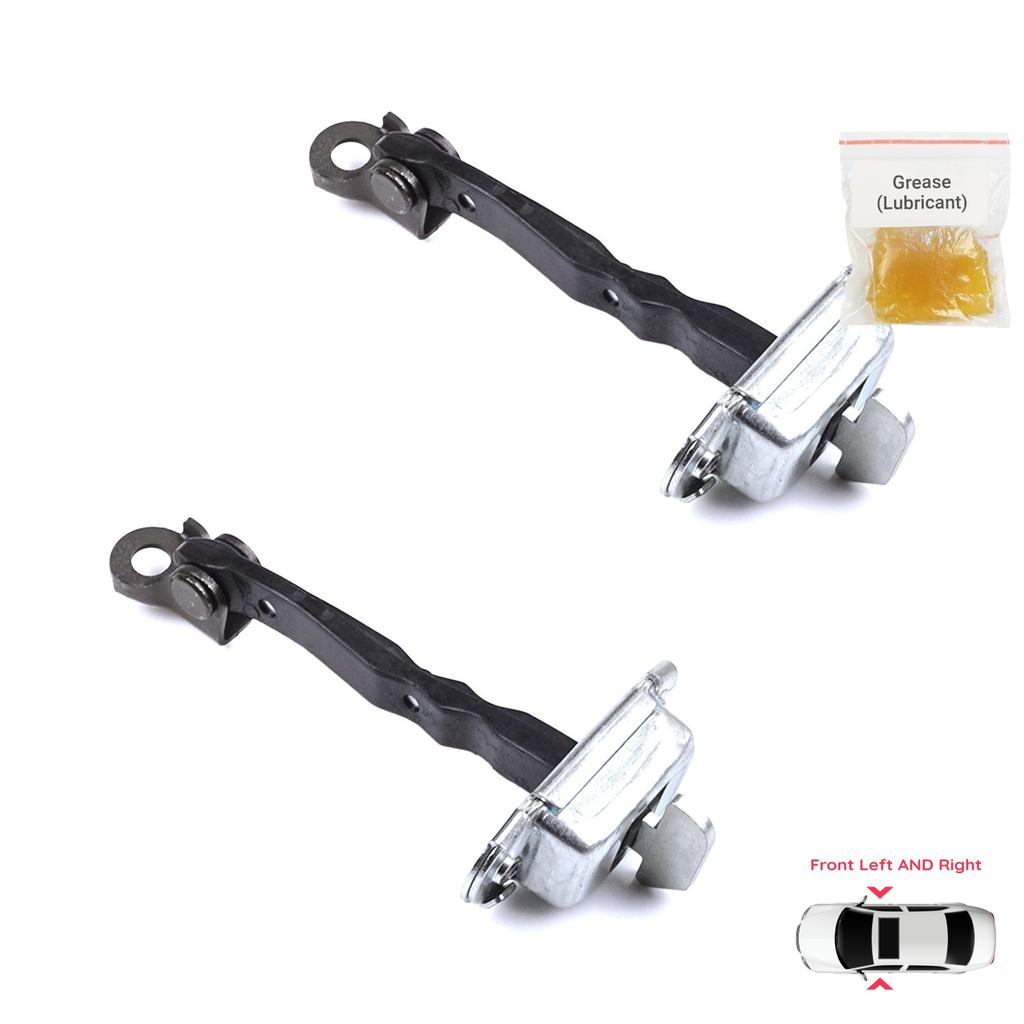 BDP1369-1 2 Pieces Front Door Stop Check Assy Limiter Strap for Toyota Yaris Vitz MK3 P13 2010-2020 Vios P15 Verso S P12 6861052130