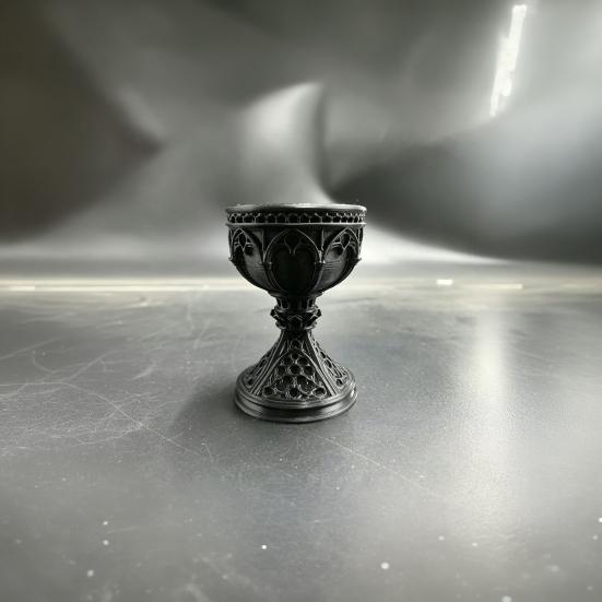 Держатель для хранения яиц и украшений, 3D-печатный держатель, Темный готический поднос, Двойное назначение для украшения в виде витража, Яйца, Украшения, Декоративный полый