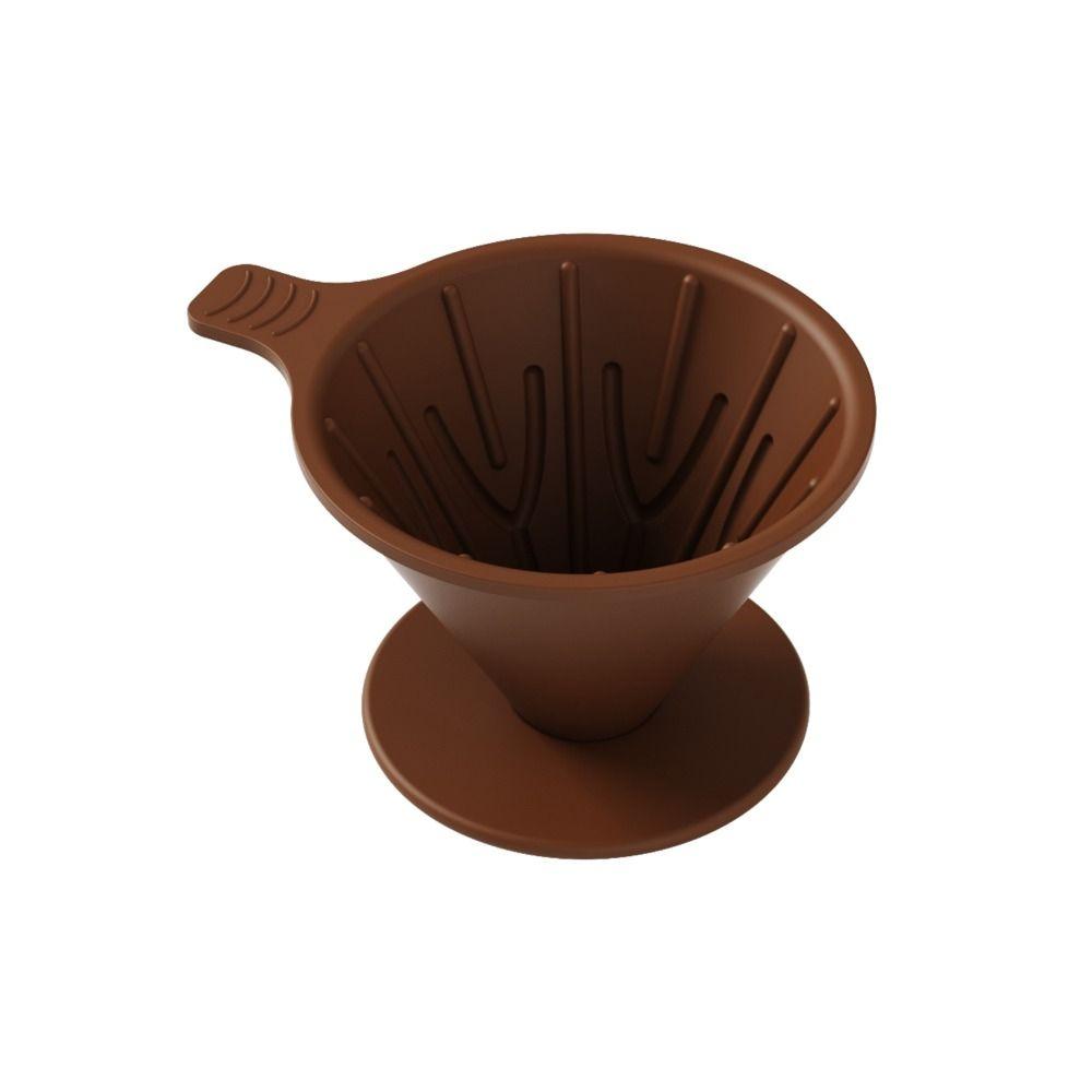 Cone-shaped Coffee Filter Basket Reusable Dripping Coffee Device Home Coffee Brewing