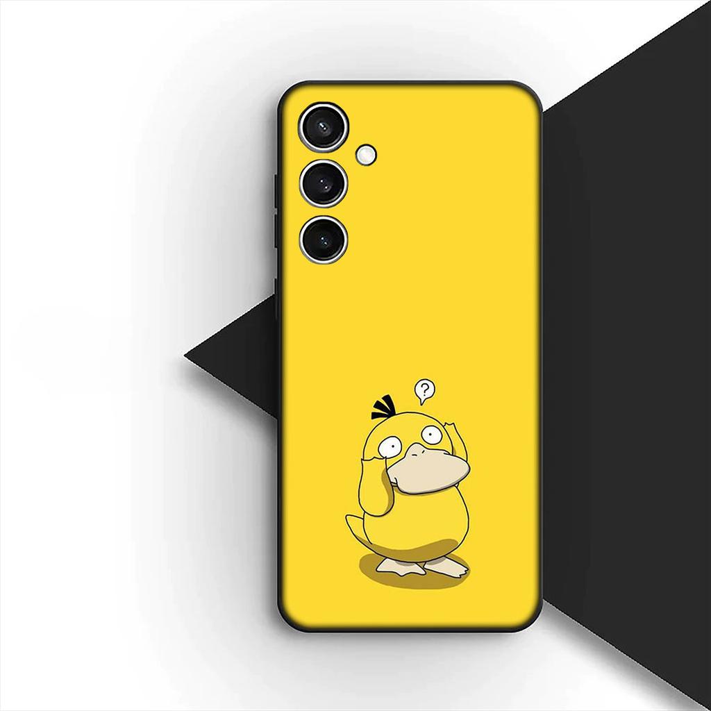 Cover for Samsung Galaxy S24 S25 S23 FE Ultra Plus S7 Edge S25+ S23+ A56 5G Casing Phone Case Lovely P-Pokemons P-Pikachus GO
