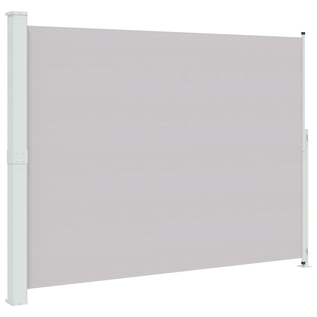 Side Awning Retractable 220 x 300 cm Grey