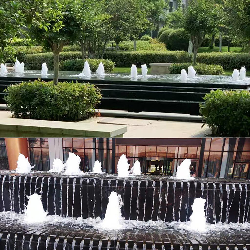 Brass Bubbling Fountain Water Landscaping Garden Park Hotel Pond Pool Decorative Sprinkler Nozzle 3/4" 1" 1.5" 2" Male Thread