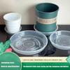 10pcs Round Flower Pot Tray Clear Drip Tray New Plant Saucer  Home
