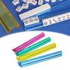 4 Pcs Mahjong Pushers Mini Mahjong Push Ruler Clear Acrylic American Majiang