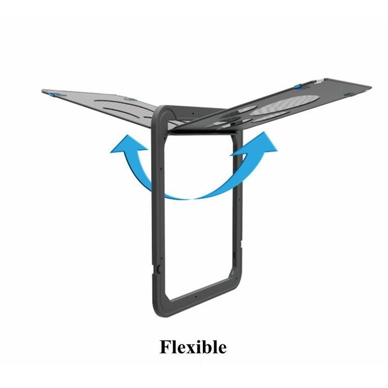 Дверь для домашних животных, запираемая, с функцией самозакрывания, прочная сетчатая дверь для собак, кошек, легкий сейф, свободный вход в дом