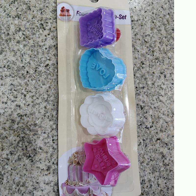 Весенние формы для печенья с животными, пресс-тип, инструменты для выпечки, формы для торта «сделай сам»