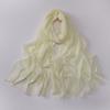 Versatile Solid Bamboo Yarn Scarf Soft Comfortable Autumn Winter Head Wrap For Women