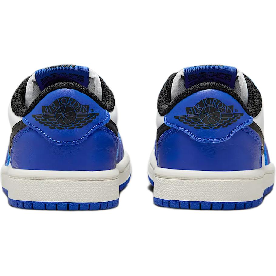 Air Jordan 1 Retro Low OG PS Game Royal Kids Sneakers Blue White Black FQ5436-140