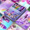 K-pop Карточки Охотников на демонов Лазерная карта Набор открыток с аниме-персонажами Мини-коллекционные карточки Подарки