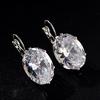 Серьги-капли с блестящим кубическим цирконом, подвесные серьги с кристаллами для женщин, ювелирные изделия для свадебной вечеринки