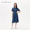 Tommy Hilfiger Женское платье-рубашка из смешанного льна