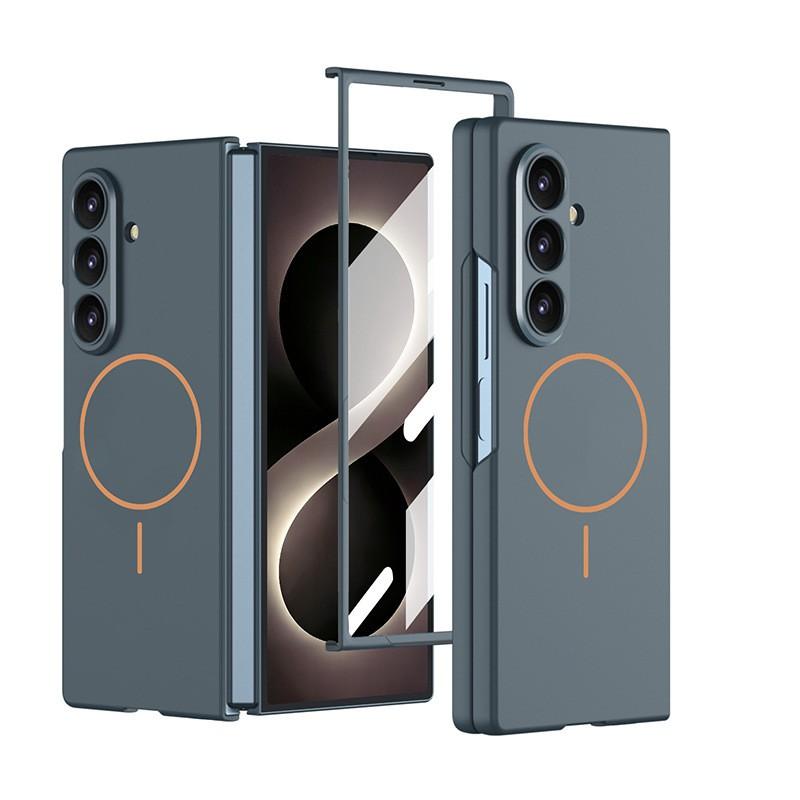 Ultra-Thin Magnetic Snap-On Case Galaxy Z Fold8 - Matte PC Shell With Precise Cutouts Shockproof Protection In