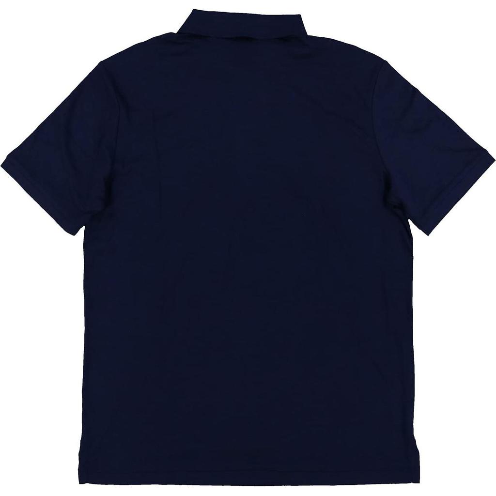 Polo Ralph Lauren Solid Logo Embroidered Slim Fit Short Sleeve Polo Shirt Men Tops Navy-Blue 710832748-006