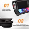 ProCase совместим с Switch 2 Сумка для хранения с игровой картой вмещает 24 аксессуара Ударопрочный слот, карты, чехол,