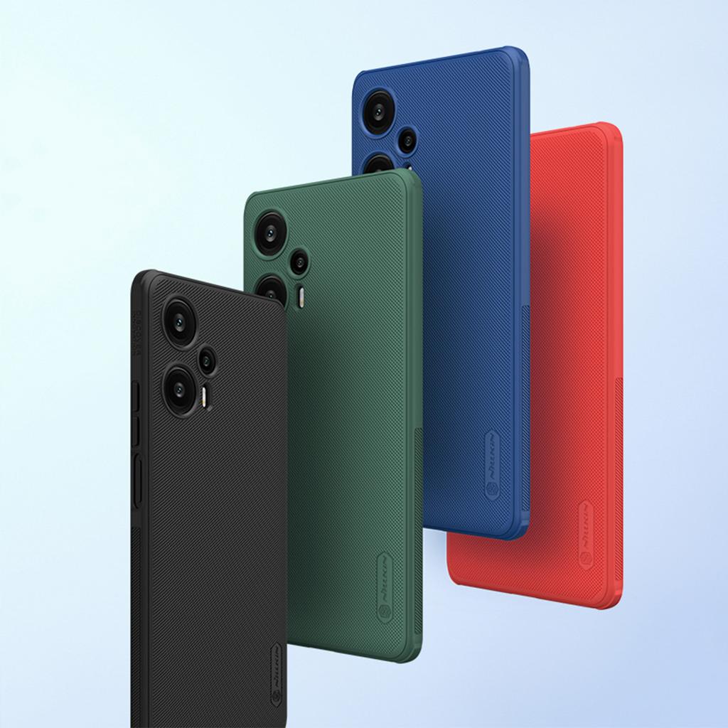 Чехол Nillkin Super Frosted Shield Pro Rugged для Xiaomi Redmi Note 12 Turbo/Poco F5 - черный