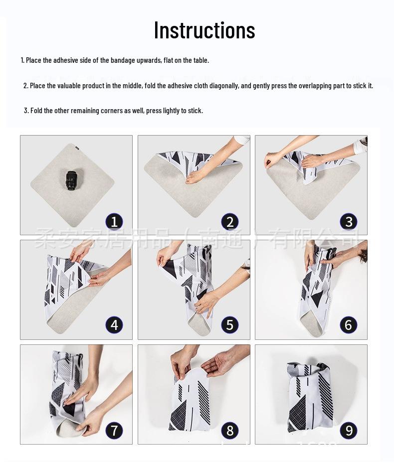 Best-Selling Digital Print Patchwork Camera & Tablet Protection Bag