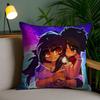 Aphmau Мяу Аниме Кошки Наволочка Безопасная Подушка с Пользовательским Фото, Невыцветающая Подушка из Матового Флиса, Безопасна для Матери и Ребенка.