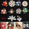 DIY Crafts Цветочная одежда Декоративная одежда Бант Аксессуары для шитья пуговицы жемчужины Пчела Стразы