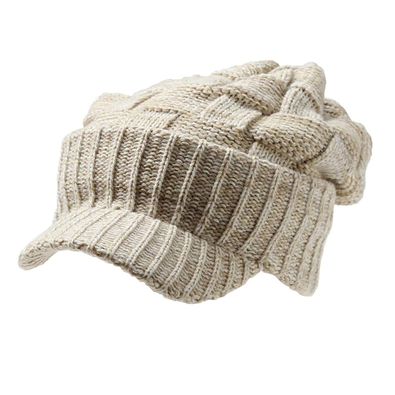 [14+ ICHIYON PLUS] [Ichiyon Plus] knit hat With brim men's hat autumn winter casual fishing outdoor camp mountain climbing Cold protection Sports day