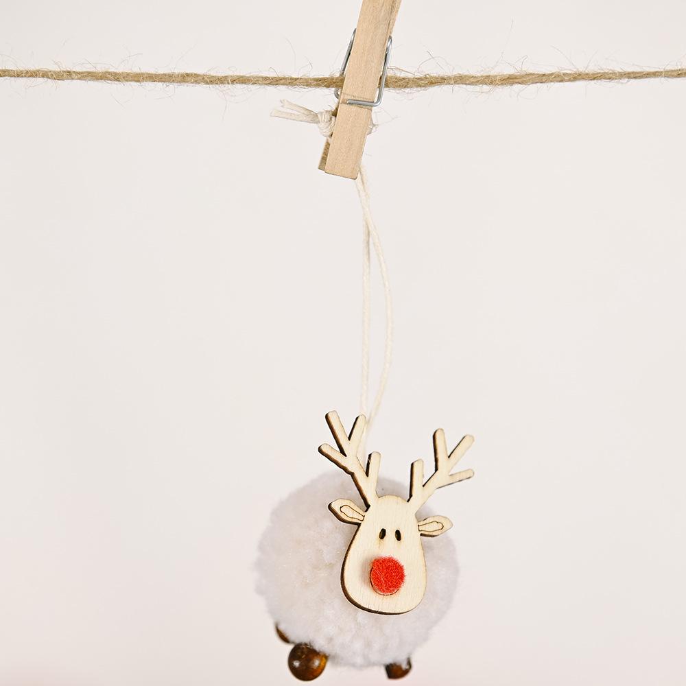 Felt Reindeer Ornament - Creative Christmas Tree Moose Pendant Decoration & Gift