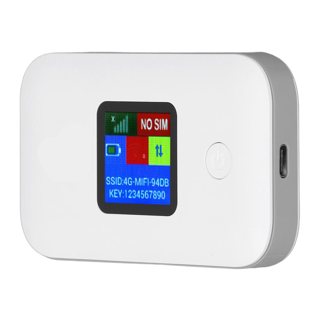 4G LTE WiFi Modem Professional 300Mbps Portable Travel WiFi Hotspot for Mobile Phones Laptops Tablets Supports 10