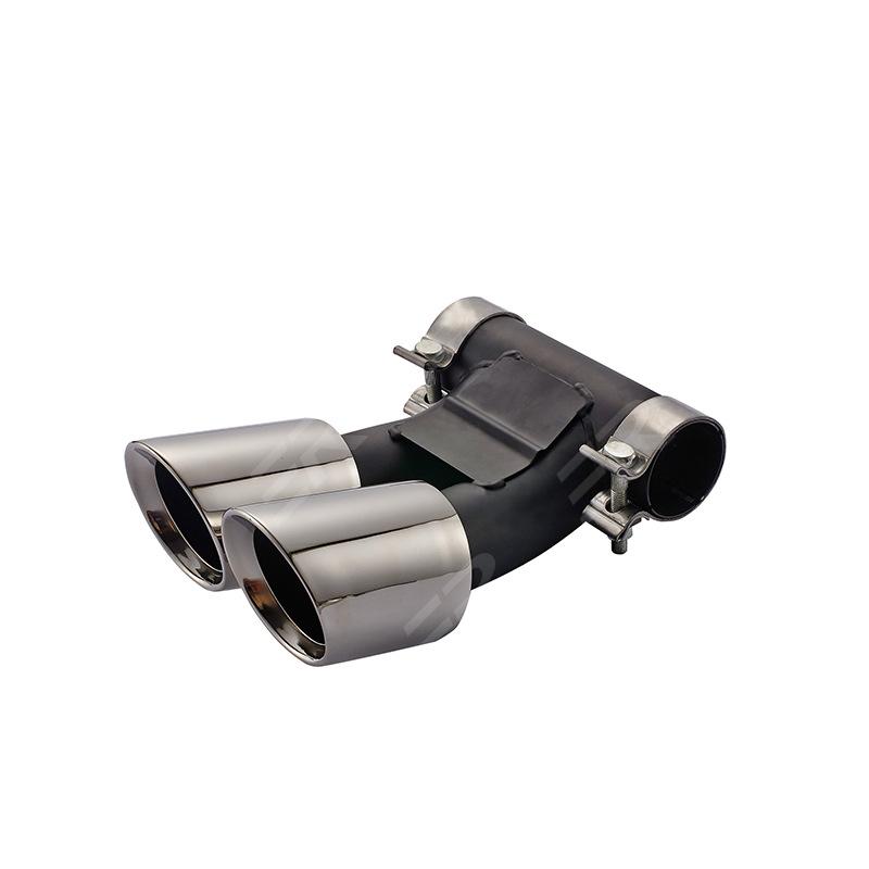 Трехслойный спортивный глушитель из нержавеющей стали для Porsche 981 Cayman Boxster