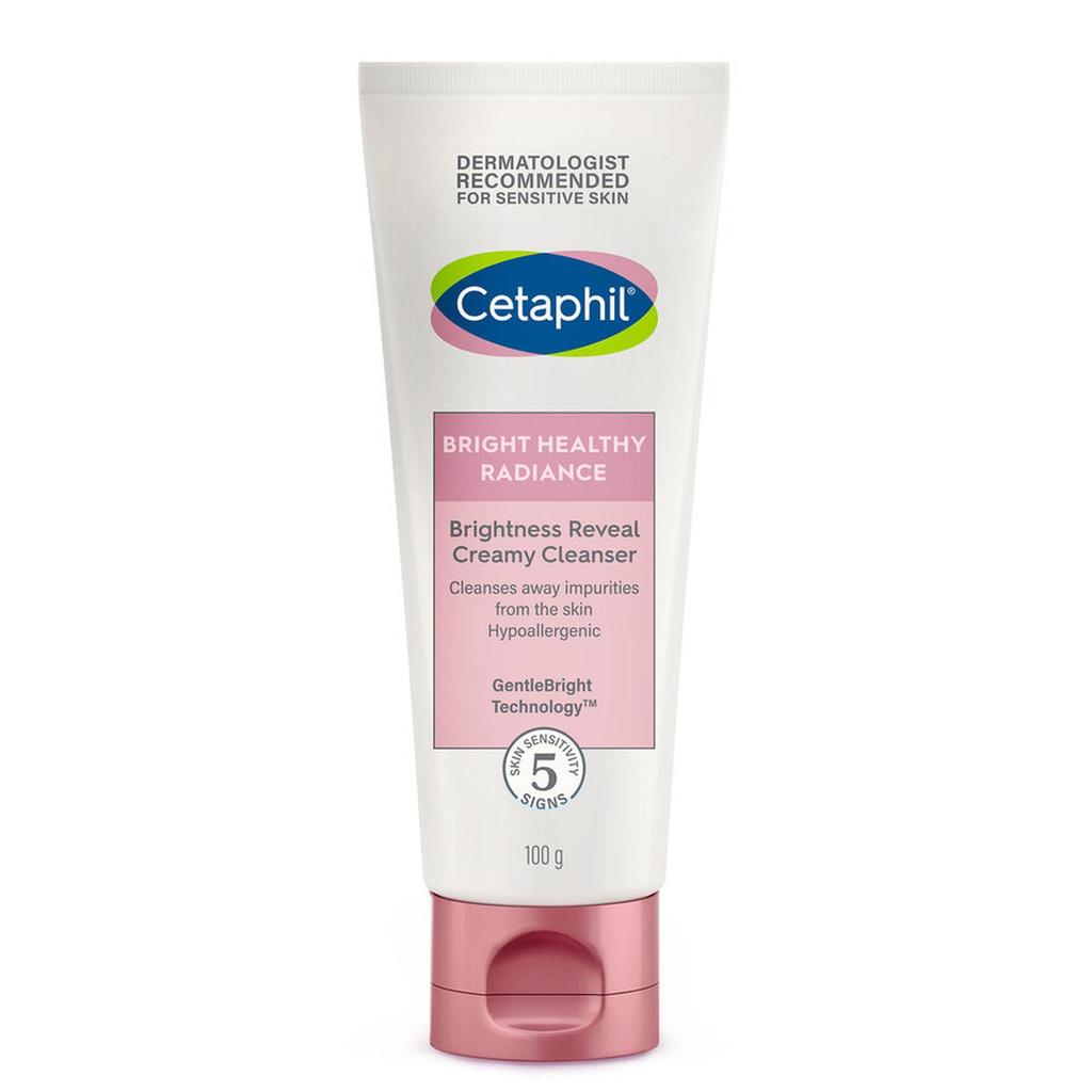 Cetaphil Bright Healthy Radiance Reveal Creamy Cleanser, 100g
