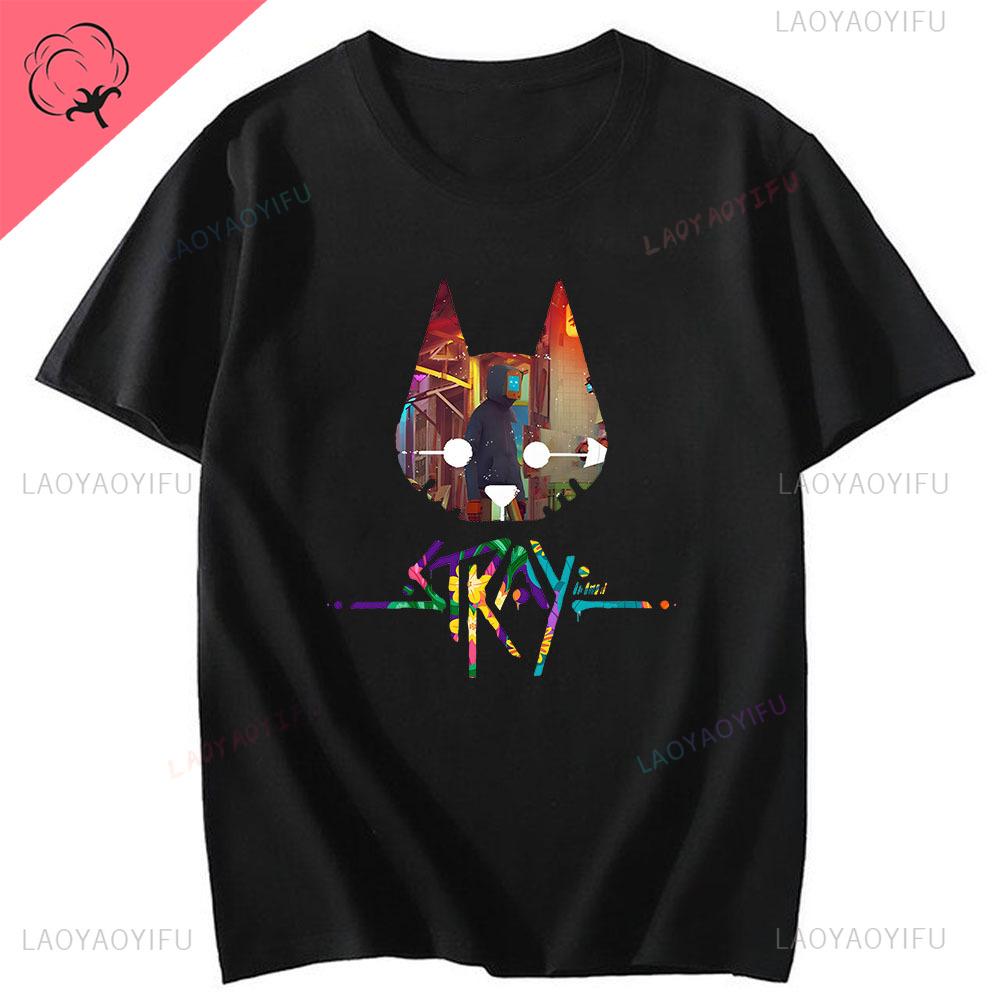 Классическая футболка Stray Cats Rock Футболка для фанатов американской группы Rockabilly Хипстер Уличная мода Дышащая для парня и девушки Унисекс Женская хлопковая футболка