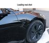 Накладка на камеру крыла и наклейка с боковым шильдиком для Tesla Model 3/Y.