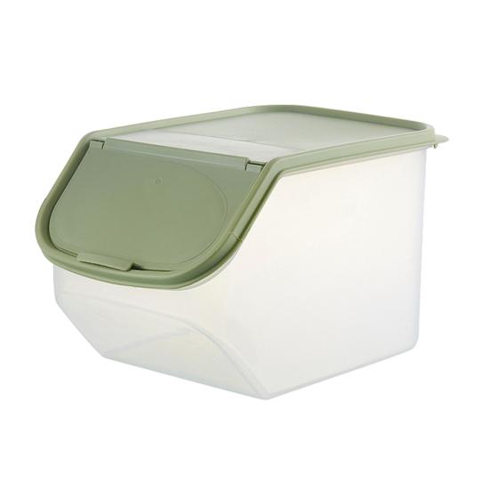 Прозрачный кухонный ящик для хранения риса, диспенсер для зерновых, органайзер для еды, контейнер